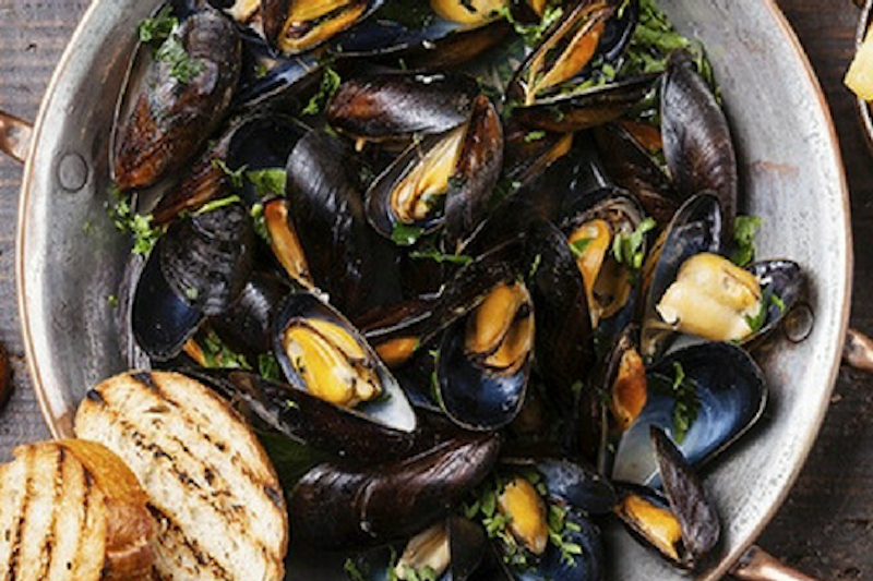 New At It Rains Fishes: The Mussel Pan